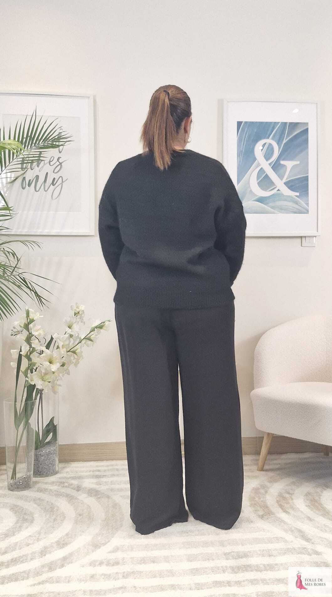 Gilet Femme Noir ANAIS