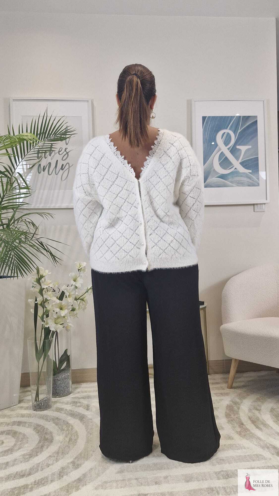 Gilet Femme Blanc LAORA